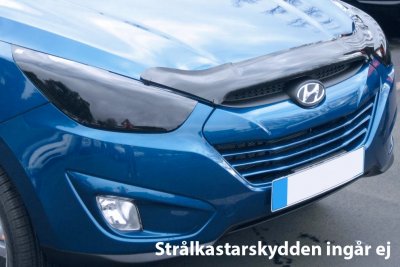 Huvskydd i mörktonad akrylplast till Hyundai iX35 2010-2015
