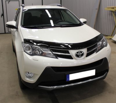 Huvskydd i mörktonad akrylplast till Toyota RAV4 från 2013-2018