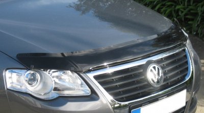 Huvskydd i mörktonad akrylplast till Volkswagen Passat 2005-2010