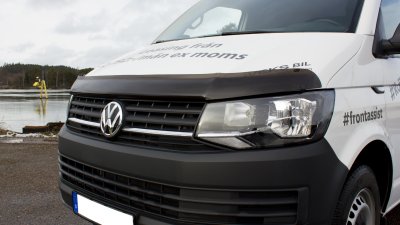 Huvskydd Andrahandssortering | Mörktonad akrylplast till VW Transporter T6/T6.1 2016-/2020-2024