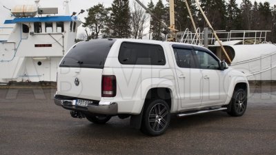 Flakkåpa med öppningsbara rutor till VW Amarok från 2011-