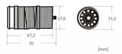 Inbyggnadskamera RC2