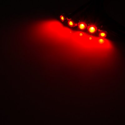 Inrednings-LED Krom 12-24V 5xDiod