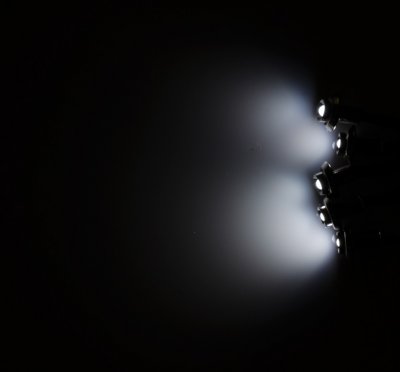 Inrednings-LED Krom 12-24V 5xDiod