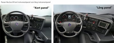 Mittbord till Scania R-serien från 2004-2009