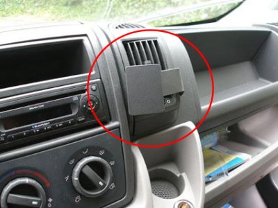 Mobilhållare till Fiat Ducato från 2007-