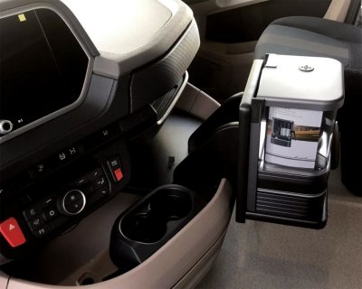 Kaffebord DAF XF från 2021- | Svart kantfärg