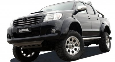 Karosshöjning 100 mm till Toyota Hilux 2016-