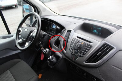 Knappkonsol till Ford Transit från 2014-