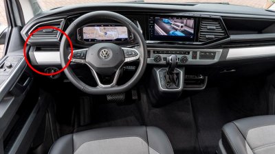 Brytarpanel till Volkswagen Transporter T6.1 från 2020-2024