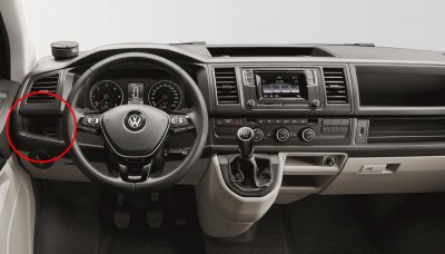 Brytarpanel till Volkswagen Transporter T6 från 2016-2019