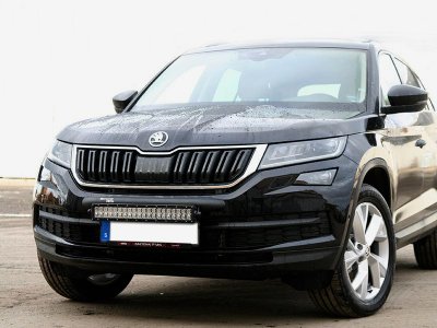 Extraljusfäste QLED inkl. ledramp till Skoda Kodiaq 2017-