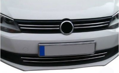 Komplett Grill i Rostfritt stål till VW Jetta 2011-