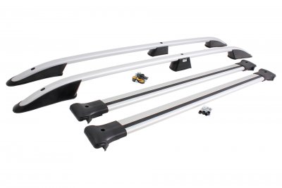 Komplett kit Silver - Takrails och Tvärbalkar till Ford Transit Connect 2014-
