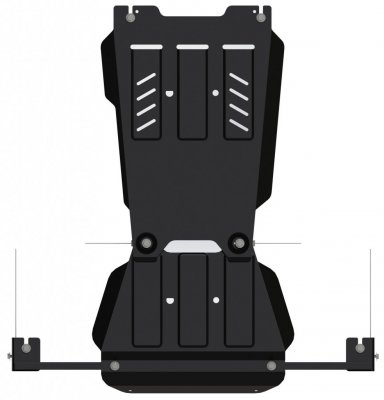 Komplett skyddspaket till Isuzu D-Max 2.5TD från 2012-