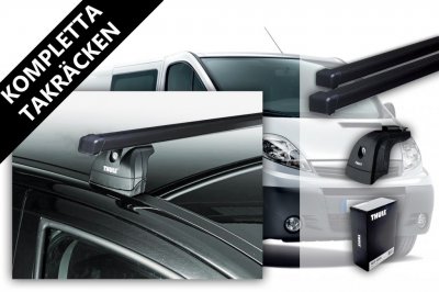 Kompletta Thule takräcken till Opel Vivaro från 2002-2014