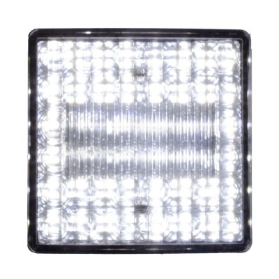 Kvadratisk backlampa för infällnad 24 V