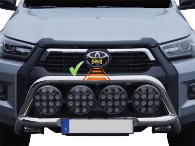 Låg frontbåge Toyota Hilux från 2020- och nyare