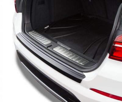 Lastskydd/Stötfångarskydd i reptålig ABS-plast till BMW X4 (F26) från 2014-