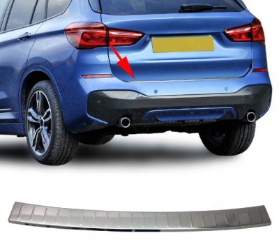 Lastskydd i Rostfritt stål till BMW X1 (F48) 2015-2022