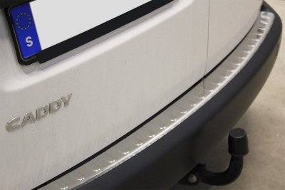 Lastskydd i Rostfritt stål till Volkswagen Caddy från 2004-2015