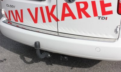 Lastskydd i Rostfritt stål till Volkswagen Caddy från 2004-2015