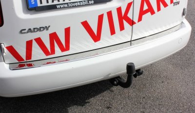 Lastskydd i Rostfritt stål till Volkswagen Caddy från 2004-2015
