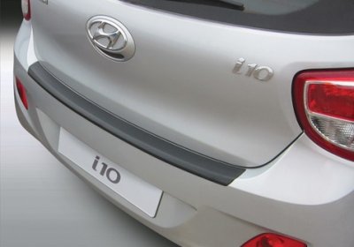 Lastskydd/Stötfångarskydd i reptålig ABS-plast till Hyundai i10 från 2013-2019
