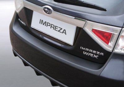 Lastskydd/Stötfångarskydd i reptålig ABS-plast till Subaru Impreza 5-Dörrar 10.2007-