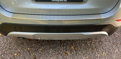 Lastskydd i Rostfritt stål till BMW X1 (E84) från 2009-2015