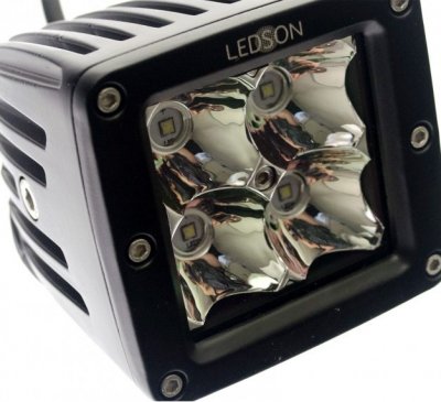 LED-Extraljus 80x75 mm 10-30 V