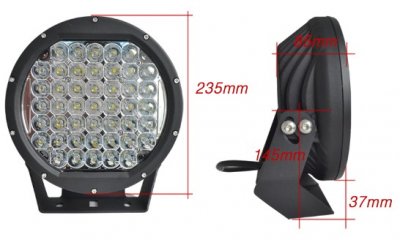LED-extraljus Elite - 235 mm, 225 W, 21000 lm, 10-32 V