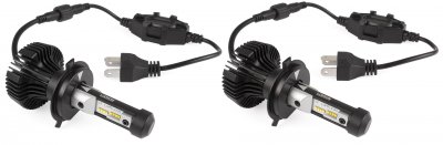 LED Strålkastarlampor H1 6000K - Komplett paket.