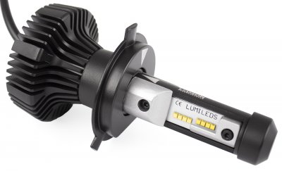 LED Strålkastarlampor H1 6000K - Komplett paket.