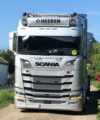 LED Positionsljus i gult till Scania Next Gen från 2017-