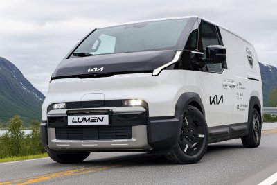 Ledrampspaket till Kia PV5 Cargo från 2025- | Lumen Helios CS20 Slim