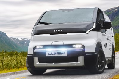 Ledrampspaket Lumen Helios Performance CS20 Slim till Kia PV5 Passenger från 2025-