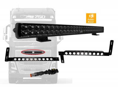 Ledramp Alfa 30" Powerboost till Volvo FH Version 4 från 2013-2020