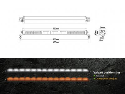 Ledramp Ledson Phoenix+ (inbyggd blixtljus) till Iveco Daily från 2019-