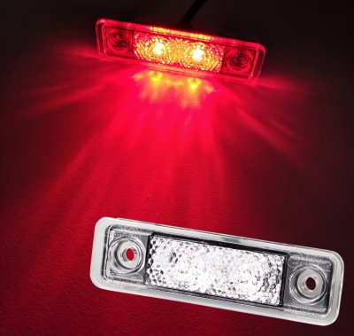 Astral LED-positionsljus | Easy Fit | E-märkt, Plan-/rörmontage | 12-24V