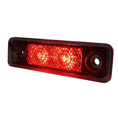 Astral LED-positionsljus | Easy Fit | E-märkt, Plan-/rörmontage | 12-24V