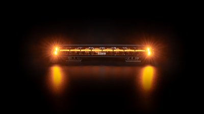 LEDSON EPIX14+ Strobe LED-ramp - 357 mm (14), 120W, Powerboost, 9-36V, Blixtljus