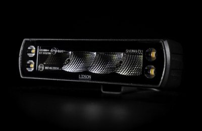 LEDSON Helix Arbetsbelysning/backljus med inbyggd blixtljus - 32W, bred ljusbild
