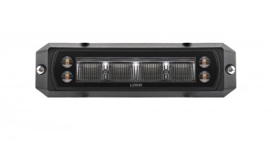 LEDSON Helix Arbetsbelysning/backljus med inbyggd blixtljus - 32W, bred ljusbild