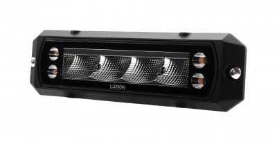 LEDSON Helix Arbetsbelysning/backljus med inbyggd blixtljus - 32W, bred ljusbild