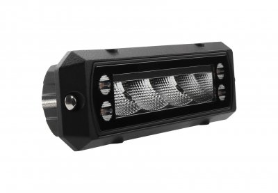 LEDSON Helix Arbetsbelysning/backljus med inbyggd blixtljus - 32W, bred ljusbild