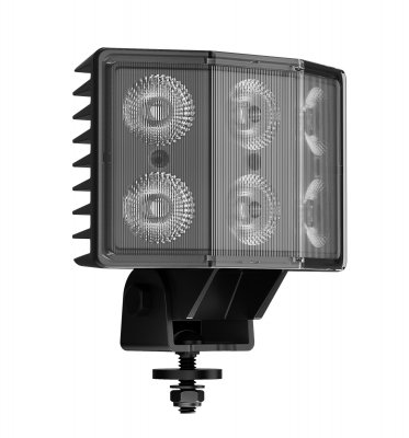 LEDSON Hydra60 - Vinklad LED Arbetsbelysning - 60W, 9-36V