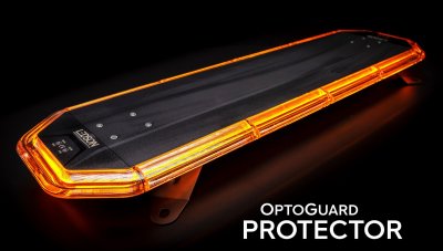 LEDSON OptoGuard Protector - Blixtljusramp | 317-2000 mm | 26 mm tjock | ECE R65/R10