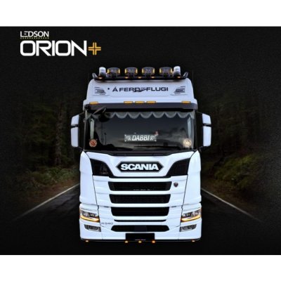 Orion+ LED-extraljus | 100W | Valbart positionsljus i vitt/orange