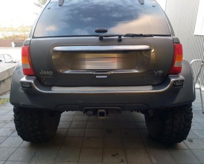 LEDSON Raptor Infälld Arbetsbelysning/backljus - 15W, bred ljusbild